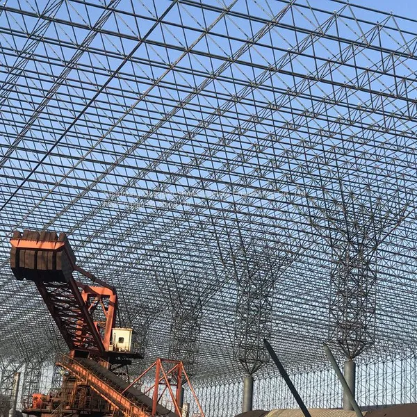 Factory Price Steel Structure Space Frame Light Steel Coal Storage Grid Steel Structure Stadium photo-3