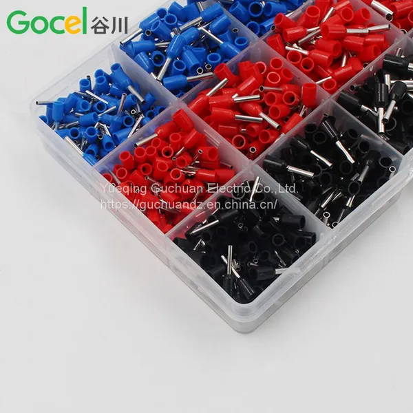 Cold-pressed Terminal European-style Needle Tube Copper Nose Wire Nose 1065 Pack photo-2