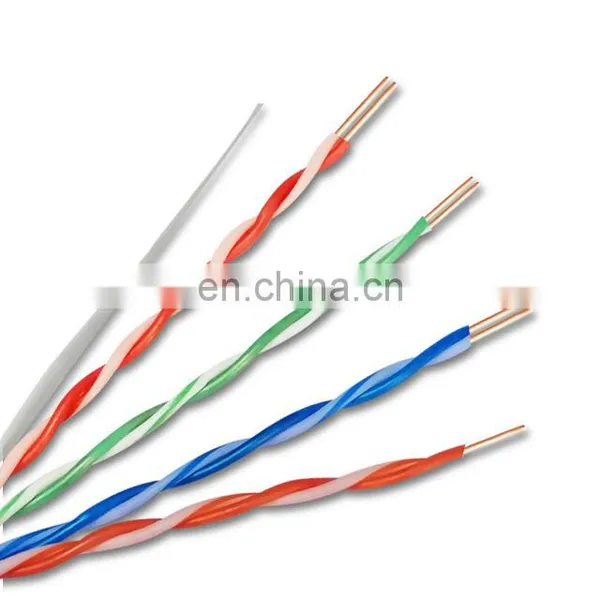 High Quality Rj45 Cat5e Computer Network Communication Wire Price PVC Copper Cat6 Patch Lan Cable Electrical Wires and Cables photo-2