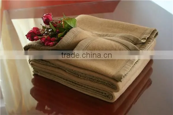 Hospital Indian Super Soft Woven Wool Throw Blanket photo-3