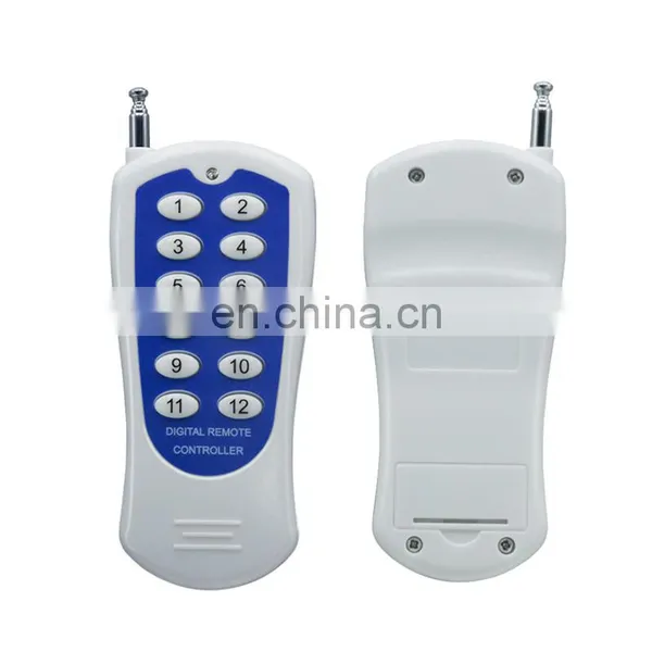12 Button rf Remote Control Learning Code Ev1527 Long Range 1000meter photo-2