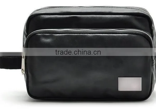 OEM Leather Toiletry Bag for Men, Mens Travel Toiletry Bag,high Quality Custom Leather Toiletry Bag for Travel photo-2