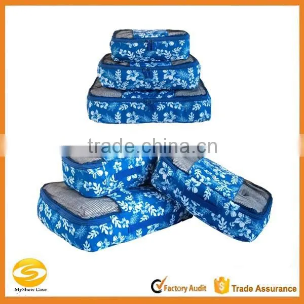 3 Set Packing Cubes for Travel,Travel Luggage Packing Organizers Bag,high Quality Polyester Packing Cube for Women