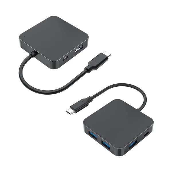 Type-C Four-in-one Multi-functional Docking Station With PD photo-2