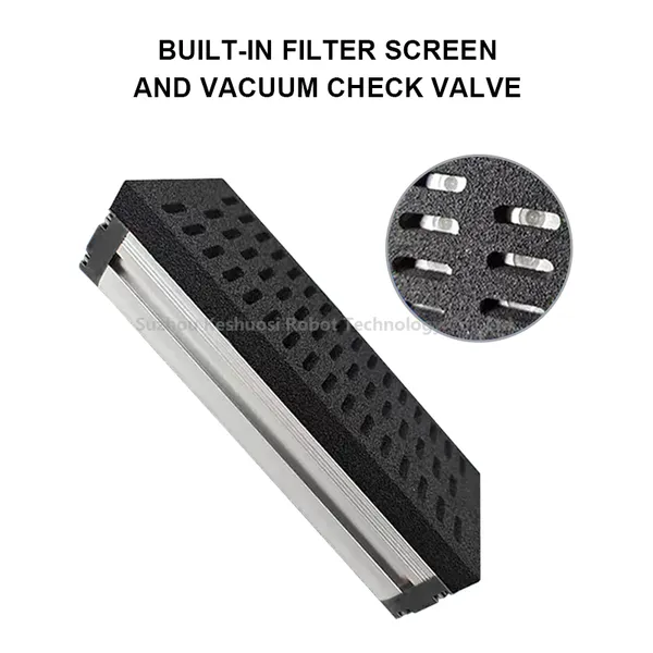 SOVE Integrated Vacuum Sponge Sucker Industrial Suction Cups Factory Suction Cup Vacuum Suckers Carton Handling and Palletizing photo-2