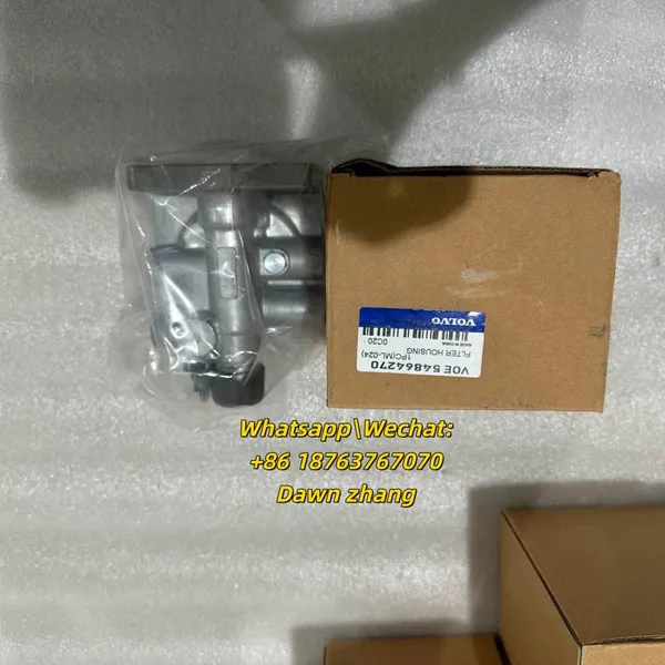 Original Volvo 54864270 FILTER HOUSING for Volvo Excavator photo-4