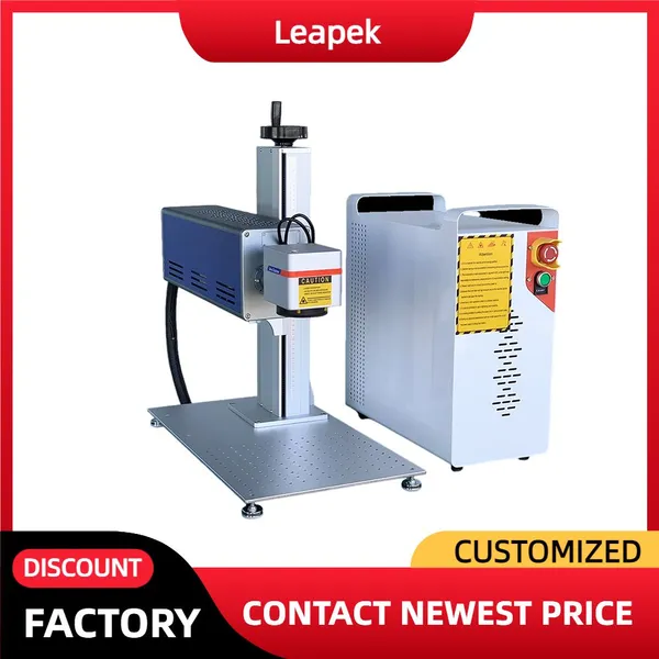 Desktop CO2 Laser Marking Machine, 30W/60W/70W/80W/100W, Co2 Galvo Laser Marking Machine, Wood/Plastic/Leather/Acrylic/Jeans photo-4