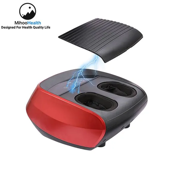Shiatsu Foot Massager with Heat, Kneading and Air Compression MH-807Red