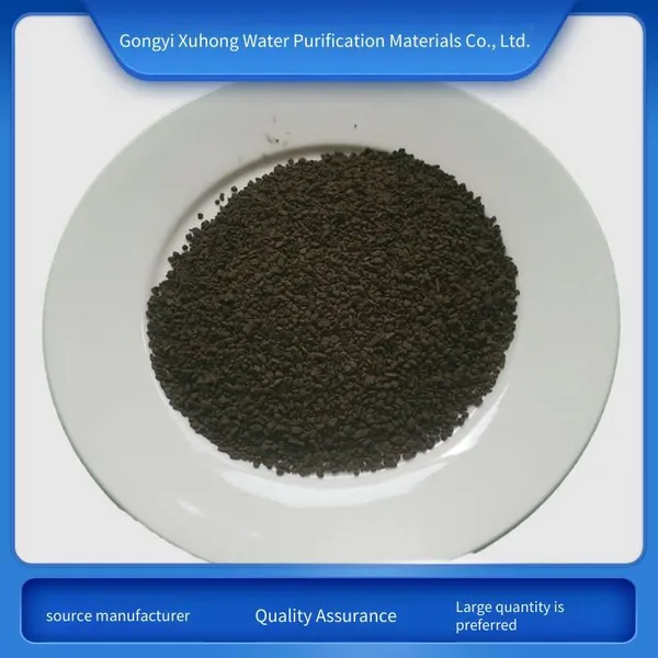 Granular Manganese Sand for Groundwater and Drinking Water Filtration, High-content Filter Media for Printing and Dyeing Industrial Wastewater With Good Results photo-4