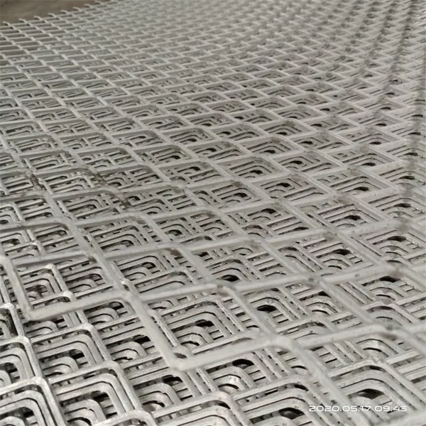 Aluminum Facade Expanded Metal Mesh for Trailer Flooring & Diamond Grille Fence Panels