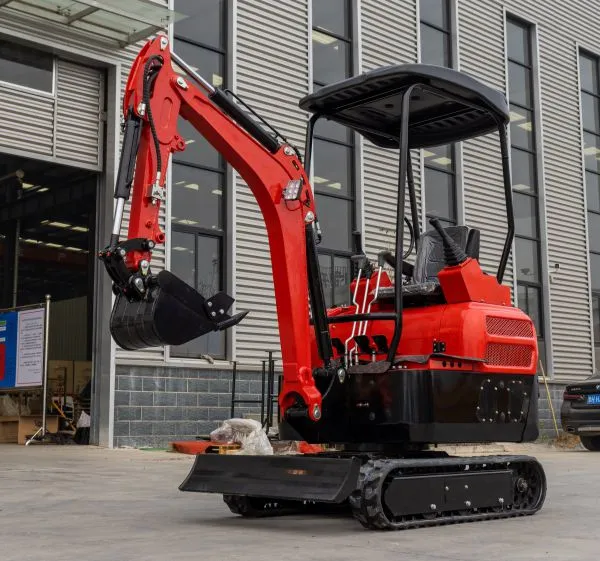 LUYUE LY-20 Premium 2 Ton Mini Excavator Compact Crawler Digger With Canopy for Heavy Duty Garden Farm Work