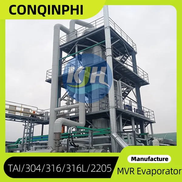 Vacuum Evaporator MVR Crystallization Equipment for Metal Smelting Wastewater Recovery photo-5