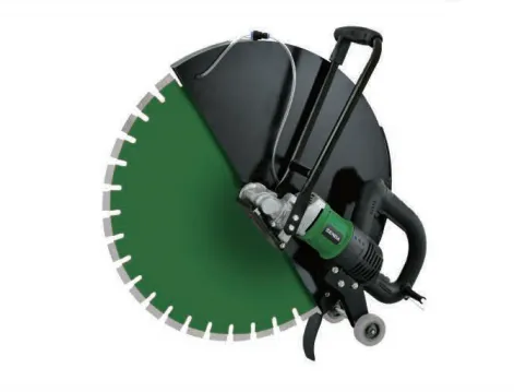 Lightweight 4500W Brushless Wall Grooving Machine 6839, 275mm Max Cutting Depth Horizontal Wall Cutter With Auxiliary Roller