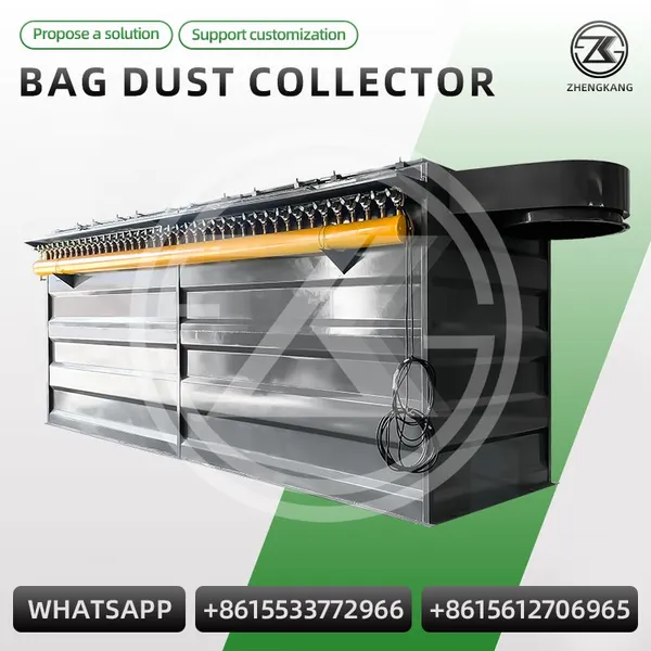 Factory Direct Pulse Jet Baghouse Dust Collector Industrial Bag Filter Dust Collection System Support OEM ODM Custom photo-5