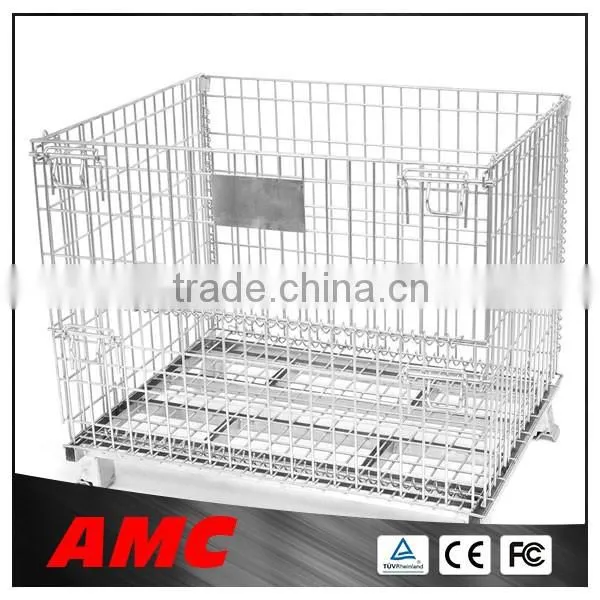 Stackable Heavy Duty Steel Wire Mesh Container photo-3