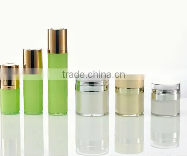 Acrylic Lotion Bottle and Airless Bottle and Jar 15, 30, 50, 80,100ml, 15 30 50g