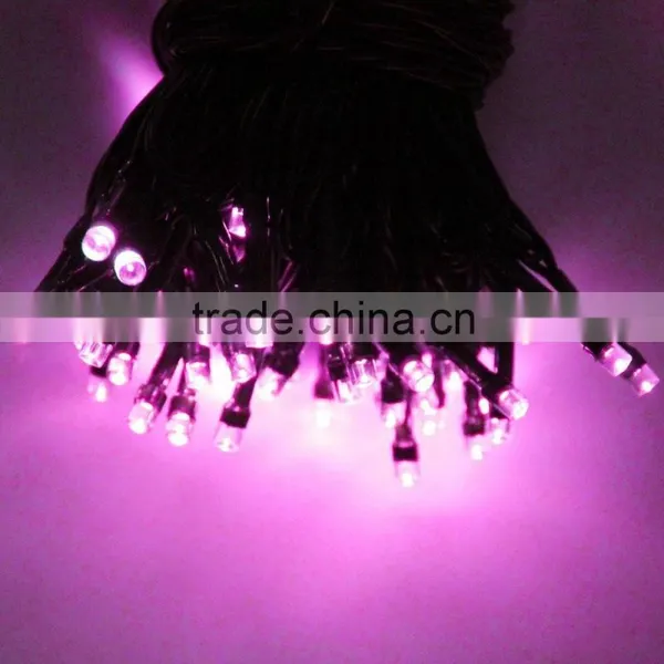 Best Selling 22m 200 LED Solar Christmas String Light for Outdoor, Gardens, Homes, Christmas Party Pink photo-5