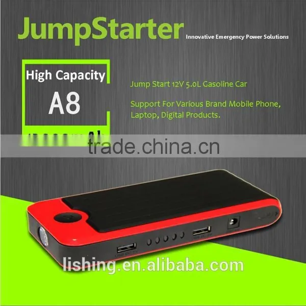 AGA A3 Plus Multi-function Jump Starter 12V Car Jump Starter Power Bank 12000mah Power Supply Mini Auto Booster photo-2