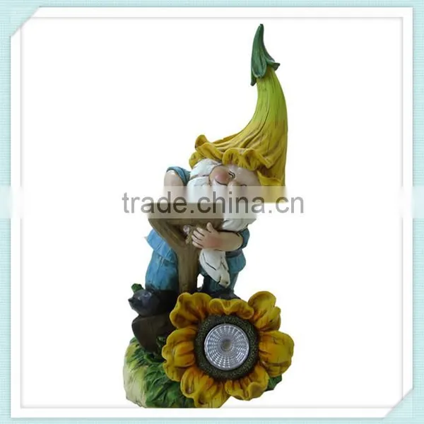 Polyresin Garden Solar Light