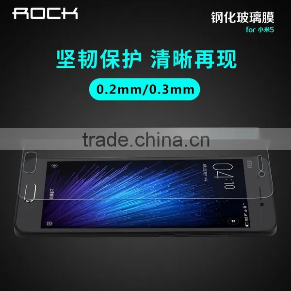 Rock Anti Scratch Clear 2.5D 0.3MM 9H Tempered Glass Screen Protector for Xiaomi 5 MT-5600 photo-3
