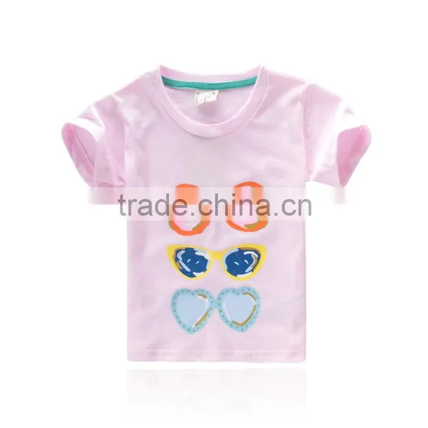 2015 Wholesale New Fashion Design Baby Girls Tshirt photo-2
