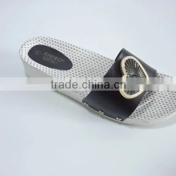 New Design Design High Heel Ladies PCU Slippers photo-4