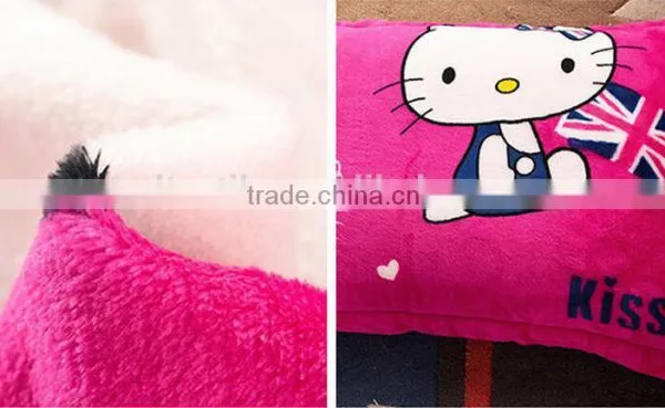 4 Pcs Flannel Baby Bedding Set photo-2