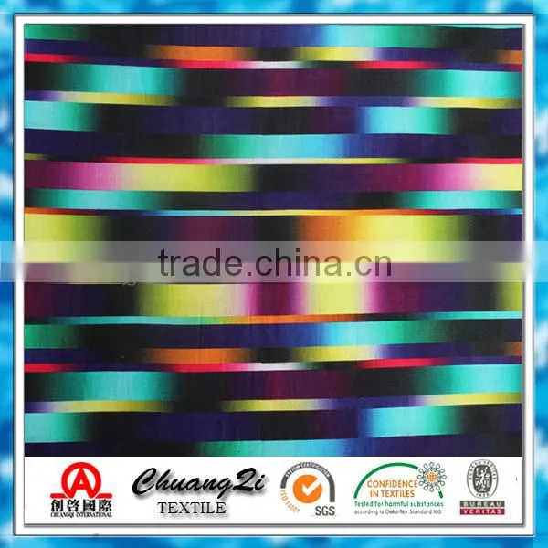 32*32 Printed Cotton Sateen Fabric for Shirt Fabric photo-4