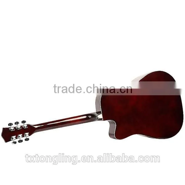 Good Quality Promotional Market Price Folk Wood Guitar(TL-0031) photo-3