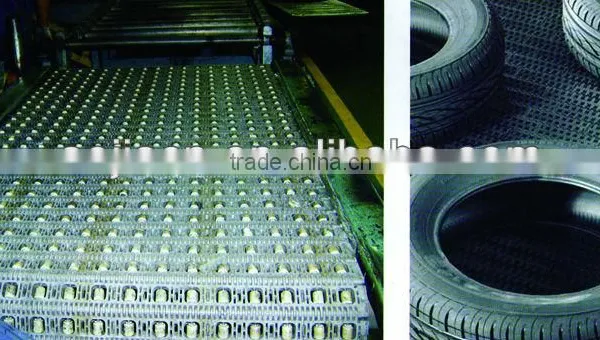 Overhead plastic conveyor chain for all kind of goods