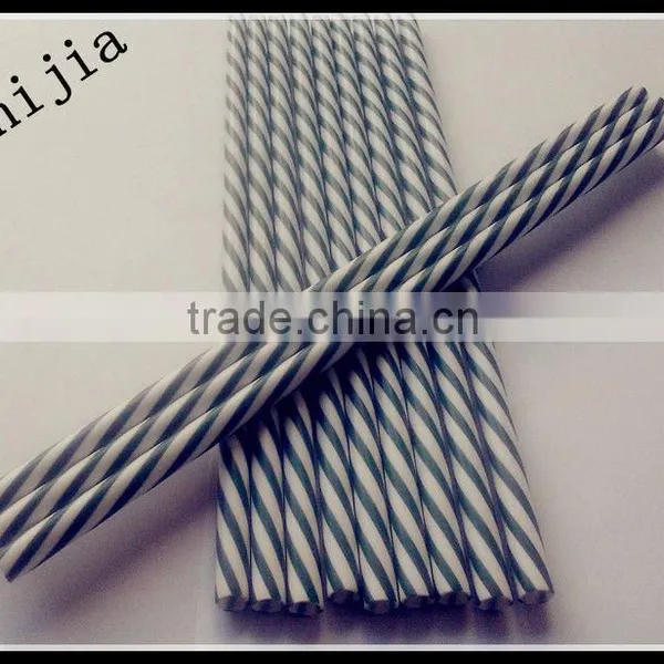 Eco-friendly Striped Drinking Straw for Bar