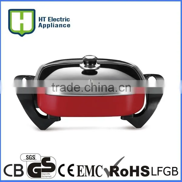 Doule Coating Electric Pan Electric Grill Flat Pan Fishing Pan photo-3