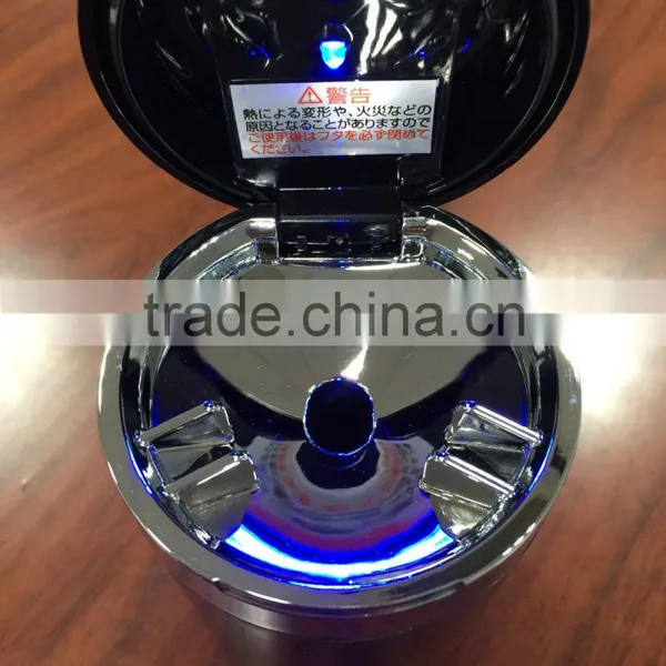LED Car Ashtray With Cigarette Self-extinguishing Function photo-4