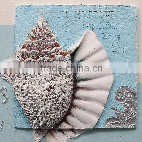 Home Goods Oil Painting of Seashell Abstract Oil Painting photo-5