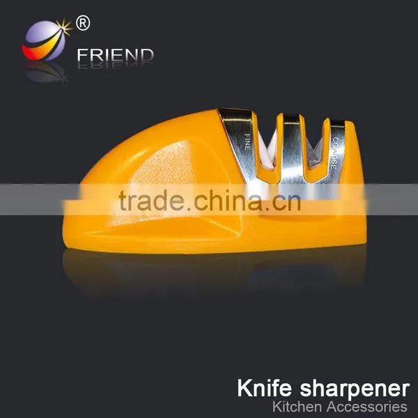 Purple Easy Knife Sharpener With Suction Pad