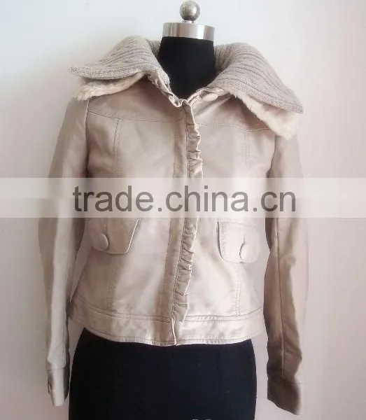 Winter Fashion Leather Garment