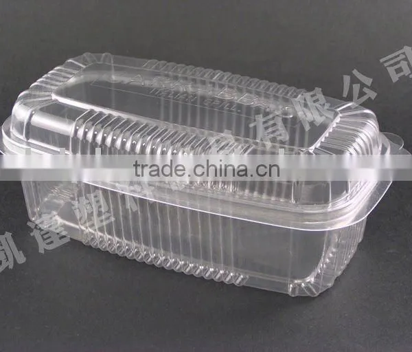 Bread Tray,plastic Food Tray, Disposable Cake Tray, Blister Clamshell,sandwich Combo Tray,cake or Deli Container,cake Punnet
