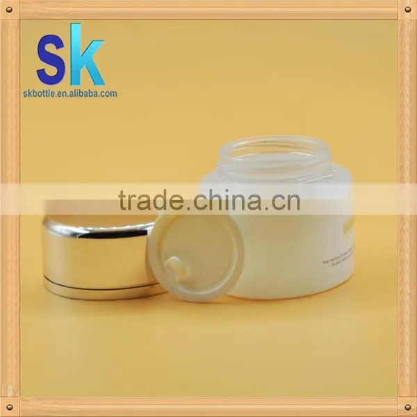 Wholesale Manufacturer Cosmetic Glass Jar With Child Safety Cap photo-3