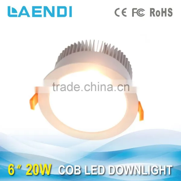 Excellent Quality 35000h Long Using Hour Easy Installation Modern Style Patented Product 20W COB LED Downlight photo-2