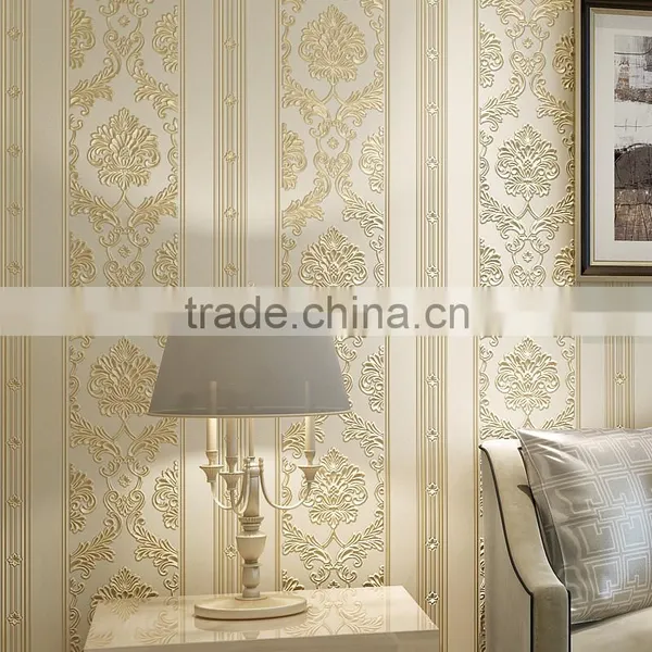 Latest Luxury Wallpaper Embossed Washable Royal Wallpaper photo-2