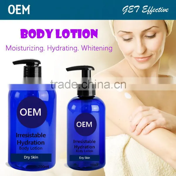 OEM Body Lotion, Sheep Placenta, Collagen, Hyaluronic Acid, Vitamin C and E