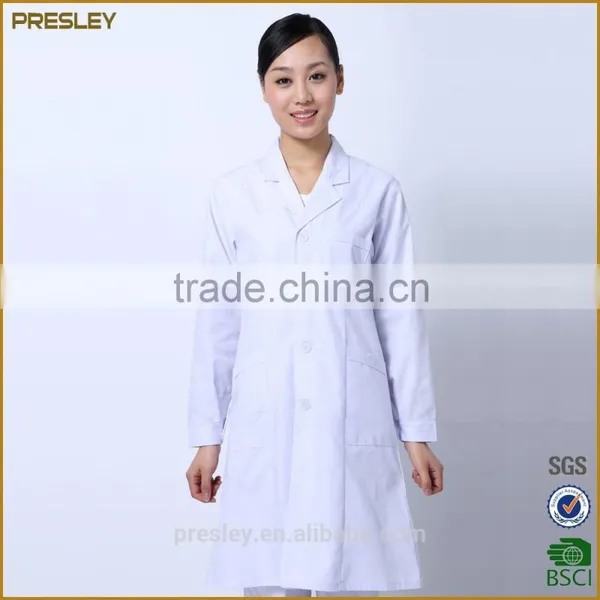 Doctor Uniforms in 100% Cotton Dirtproof Uniform/lab Coat With Cheap Price photo-3