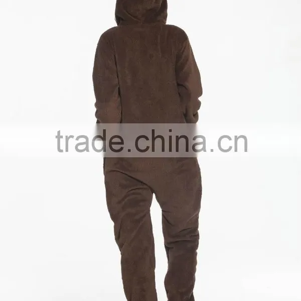 Wholesale Fashion Unisex Jumpsuit Adult Fleece Teddy Bear Nordic Onesie Quality Choice photo-3
