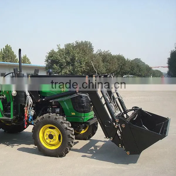 40 hp 4WD Tractor John Deere 4320 With Backhoe Loader,front Loader TZ04D and Backhoe LW-7 photo-2