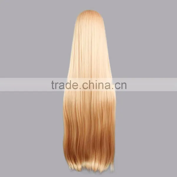 Wholesale Hot Anime Himouto! Umaru-chan Himoto! Wig Light Orange Long Straight Wigs Umaru Doma Cosplay Wig Party Costume Hair photo-3