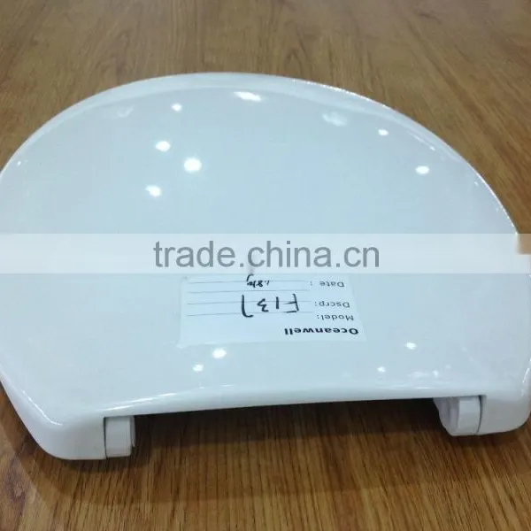 Economic EU Standard Duroplast Toilet Seat Cover for Your Bathroom With Different Options of Hinges photo-4