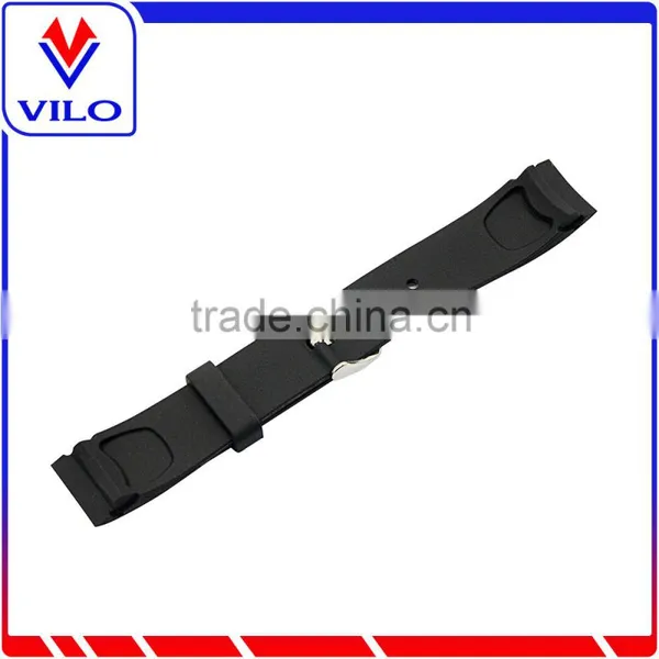 Black Smart Watch Bracelet Silicon Watch Band /Silicon Strap Wristband For SAMSUNG GEAR S R750 photo-3
