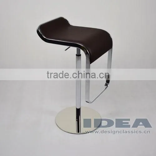 Replica LEM Piston Stool - Dark Brown Leather photo-3