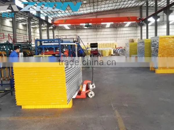 Glass Wool Sandwich Panel for Wall Gavanized Coated Can Use Longlife photo-4