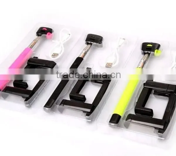 Wholesale Price Wireless Mobile Phone Monopod, Foldable Wireless Monopod, Photo Taking Favorite Selfie Stick 2015 photo-2